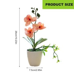 Colorful 3D Printed Butterfly Orchids Flower Pot Home Living Room Decoration