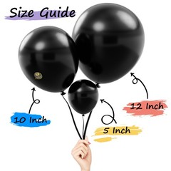 AFTERLOON® Biodegradable Mini Balloons 100 pcs Baby Pink 5 Inch, Matte Color …