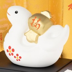 Seto Togei 2025 Zodiac Figurine Compact Snake Ornament New Year’s Decoration