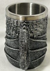 Medieval Dragon Resin Stainless Steel Beer Cup Unique Coffee Tea Mug
