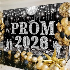 Graduation Decorations Class of 2026, Extra Large Fabric Congrats Grad