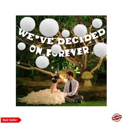 10Pcs White Paper Lanterns Decorative Chinese/Japanese Hanging Round Paper La…