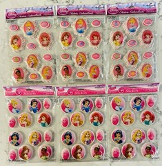Disney Princess Party for 12/12 sticker pages and 12 tattoo pages/RapunzelRibbon