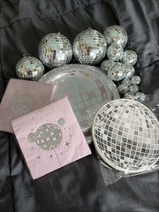 Disco ball Birthday Party /wedding/graduation/ summer/seventies Dancing Queen 17