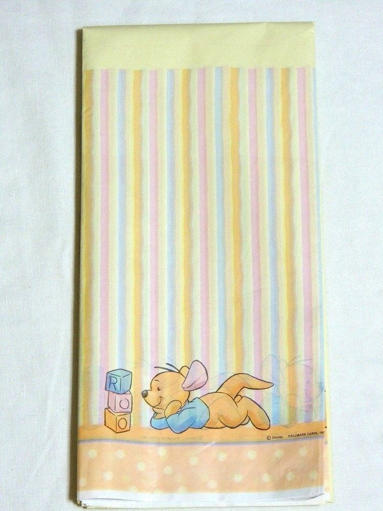 ~WINNIE THE POOH~ BABY ROO- 1- PLATIC TABLE COVER 54″X 102″ PARTY SUPPLIES