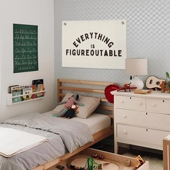 Everything is Figureoutable Inspirational Wall Decor, Office Motivational Wal…