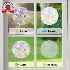 Window Decals for Birds Strikes, DELLAN 35 Anti-Collision Bird Deflectors, Sunca