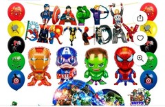 Avengers Birthday Party Decorations Set