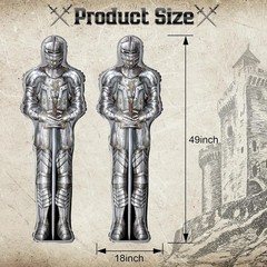 Lidmada Knight Party Balloons, Medieval Castle Decorations Supplies Pack of 2