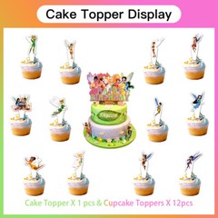 Tinkerbell Party Supplies Party Decoration Set Plates Balloons Banner Tablecloth