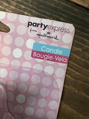 Barbie Hallmark Princess Candle & holder Vintage 2007 NOS Party Decor Topper