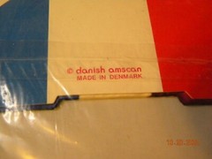 VINTAGE AMSCAN PATRIOTIC DONKEY 11.5IN TALL No.0923.70 MADE IN DENMARK