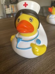 Nurse Rubber Duck Squeaker