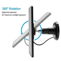 Reliable 4W Solar Charger for Blink Cameras with Long Installation Cable