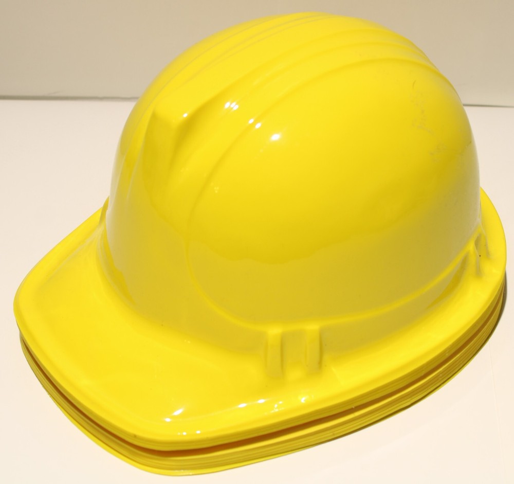 Construction Theme Hard Hat Party Favor Hat Photo Booth Prop for Kids 23pc