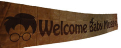 ! NEW WELCOME BABY MUGGLE HARRY POTTER BABY SHOWER OR WELCOME HOME BANNER