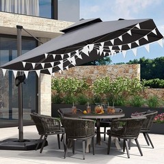 100 Feet White Blank Pennant Banners Flags String Hanging Triangle Bunting DI…