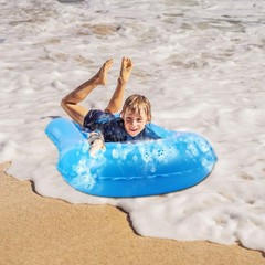 8 Pcs Inflatable Bodyboards for Water Slides, Pool Slide Inflatable Surfboard…