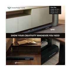 【Wider Style】 RAUBAY 78.7 x 82.7in Large Collapsible Green Screen