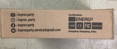 Imprsv Party Marquee Light-Up Number & Letter Set-New- Free Shipping