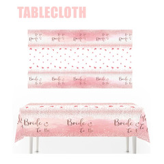 Bride to Be Party Decorations Balloons Napkin Cups Veil Sash Team Bride Wedding