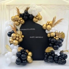 Black Balloons – 12 inch, 50 Pack Latex Party Balloons for Birthday, Graduati…