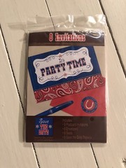 Cowboy,Western, Blue Bandana Party Decorations ( 15 Pieces ) New in Packages