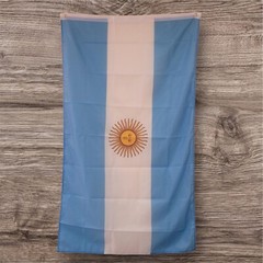 Argentina flag birthday party decoration soccer sports decor set of 4
