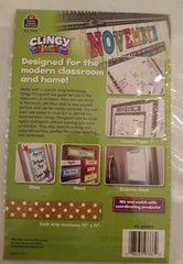Lot/2pc teacher resources TCR 77337 CLINGY THINGIES GOLD POLKA DOTS STRIPS 18 pc