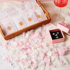 Biodegradable Confetti, Dried Hydrangea Flower Petals with Throw Me Stickers …