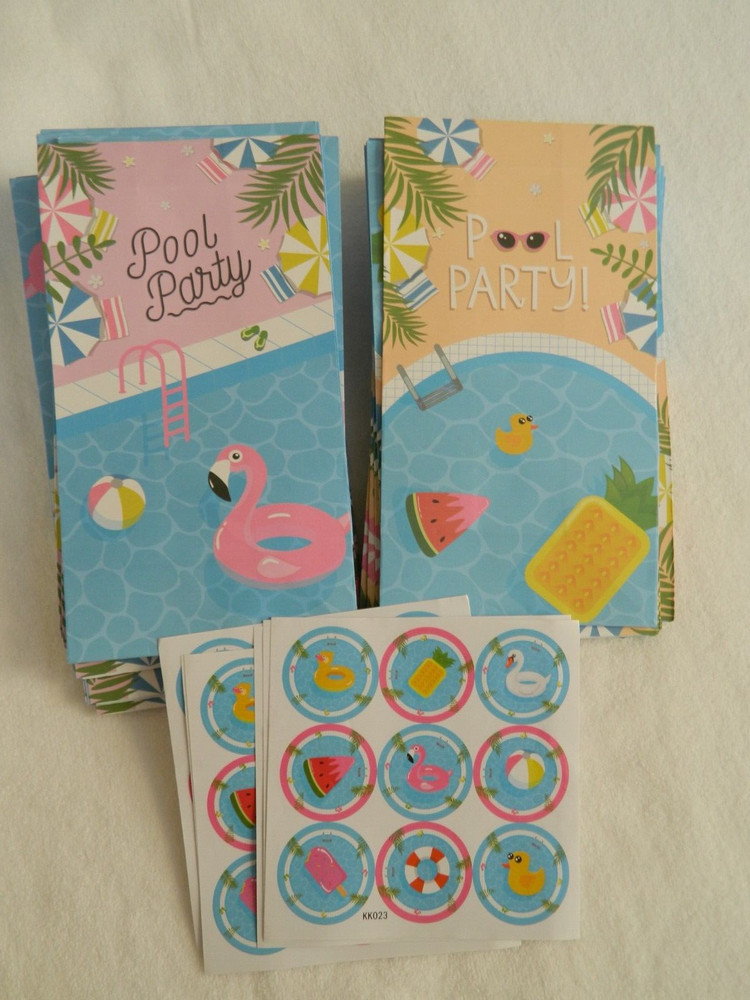 Pool Party Gift Bags – 36 ct