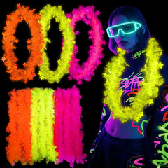 Mega-L 12 Pcs Glow in the Dark Party Necklace, Glow in the Dark Party Supplies,
