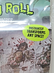 ZOMBIE Room Roll Spirit Halloween Decor 2 Rolls 4 ft X 20 ft New in Pkg