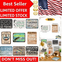Engaging Fishing Theme Decorations – 9 PCS for Joyful Birthday Celebrations