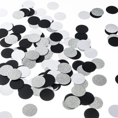 Glitter Paper Circle Dots Confetti Wedding Birthday Theme Party Table Decoration