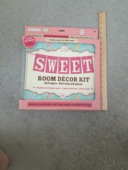 Sweet Room Decor Kit, 50 Projects, More Than 300 pieces, Stickers, Punch-outs +