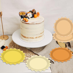 48Pcs First Trip around the Sun Boho Sun 1St Birthday Decorations – Paper Plates