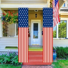 Star & Striped American Flag Banner – Perfect for Memorial and Election Days