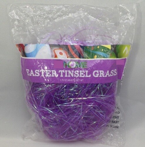 Easter Purple Tinsel Grass 1.75 oz