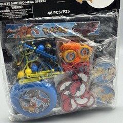 2014 POKEMON PIKACHU MEGA MIX VALUE PACK – 48 Party Toy Favor Pack