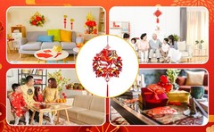 Chinese New Year Hanging Decorations Ornament Traditional Chinese Characters