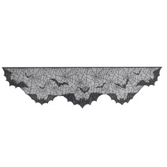 Spooky Tablecloth Halloween Party Table Decoration Mantel Scarf Cover Cobweb