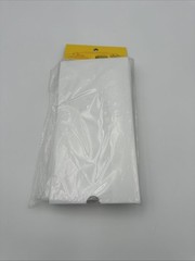 Sun Squad Indoor/Outdoor Luminary Bags White Reusable Resin 6 Pack 10”x 5”x3”