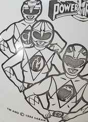 Power Rangers Ballons Hallmark Party Express 2 Packs Of 6 White Vintage 1994