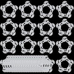 50 PCS Reusable Balloon Clips, Plastic Balloon Arch Connectors Balloon Garlan…
