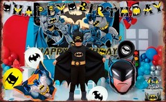 Batman Birthday Party Decorations Tableware Set Dark Knight Masks Plates Balloon
