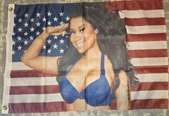 Female Rapper 2×3 Flag