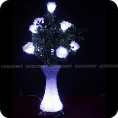 1 (22) LED Large Light up VASE BASE Floral Party SUPPLIES Wedding Centerpiece