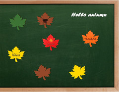 60 Pieces Maple Leaves Cutouts Paper Fall Leaves 4 Inch Leaf Cutouts Assorted Co