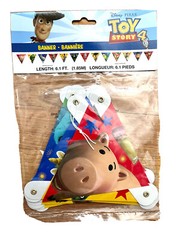 Disney Pixar Toy Story 4 (3-Pack; 9pc) Birthday Party Supply Kit Banner